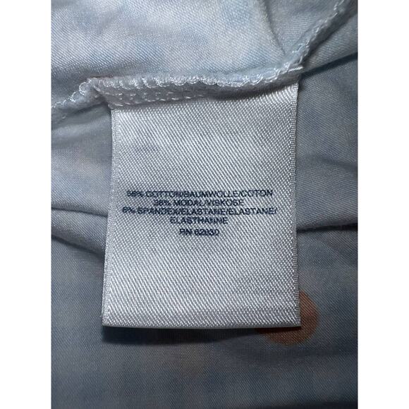 💜 3/$25 💜 Lands' End Pajama Top Womens X-Large Sleep Shirt Super Soft Knit - Picture 9 of 9